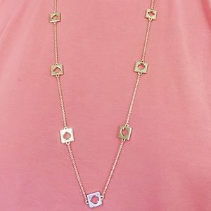 Kate Spade Long Logo Necklace